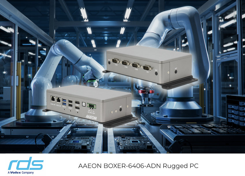 Rugged PC enables power-efficient embedded computing for industrial projects